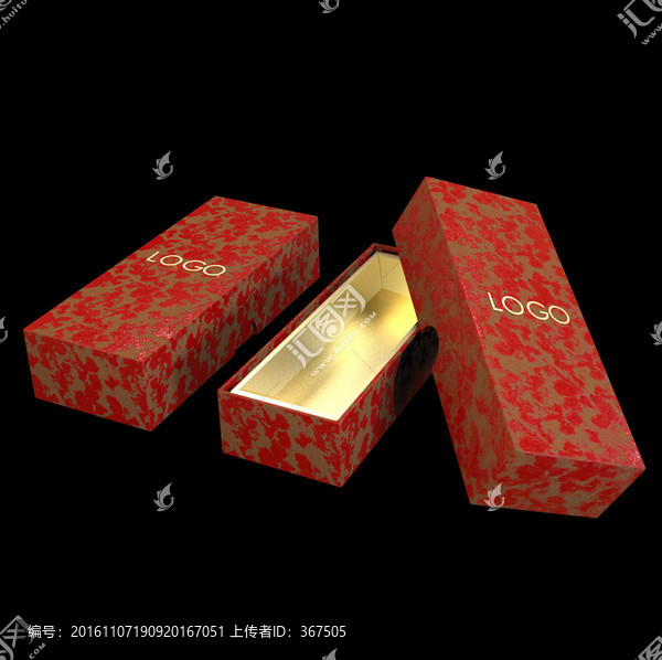 高檔禮品盒包裝設(shè)計效果圖平面圖