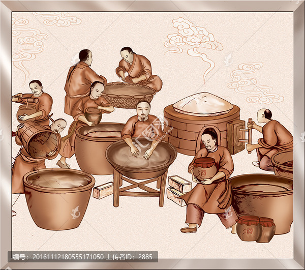 釀酒圖