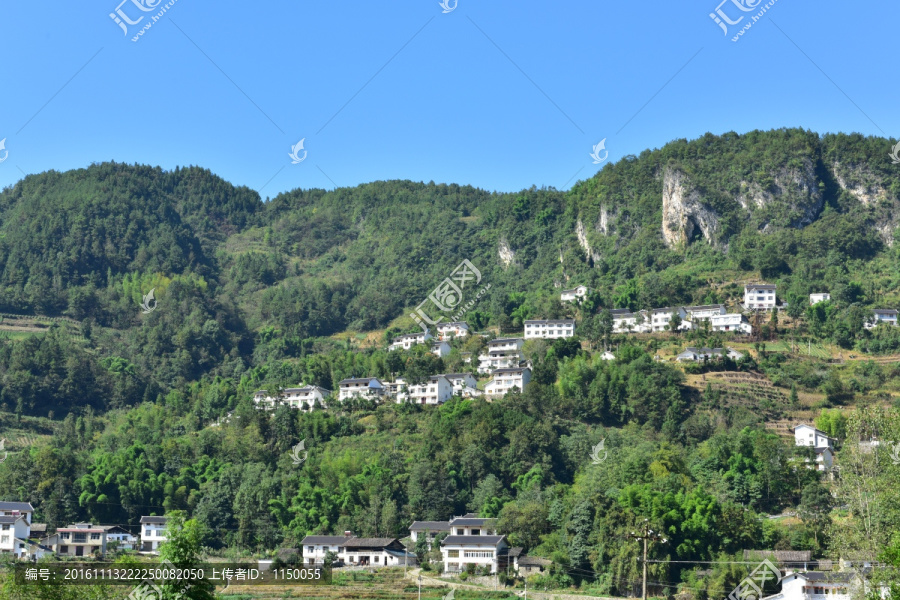 湖北恩施市麂子渡村落風(fēng)光風(fēng)景