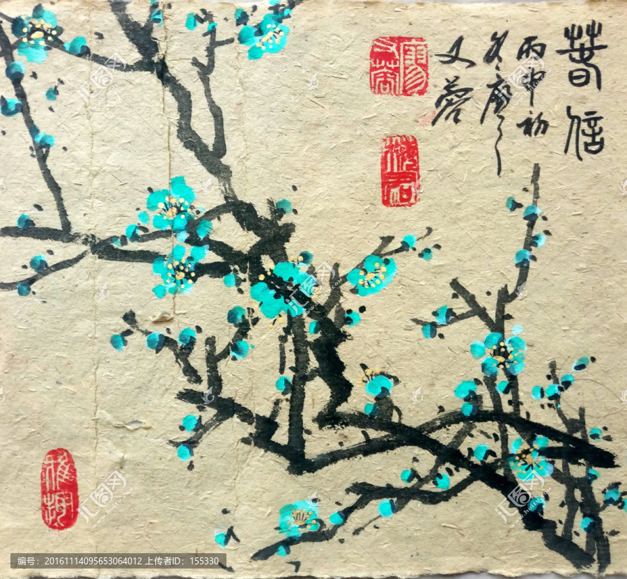 中國(guó)畫(huà)梅花