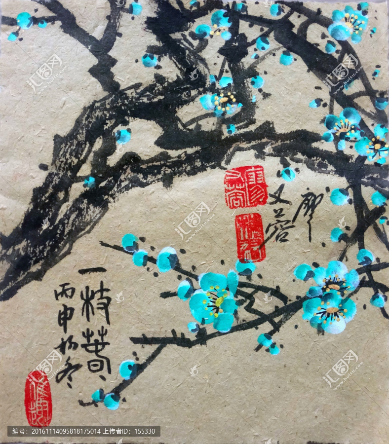 中國(guó)畫(huà)梅花