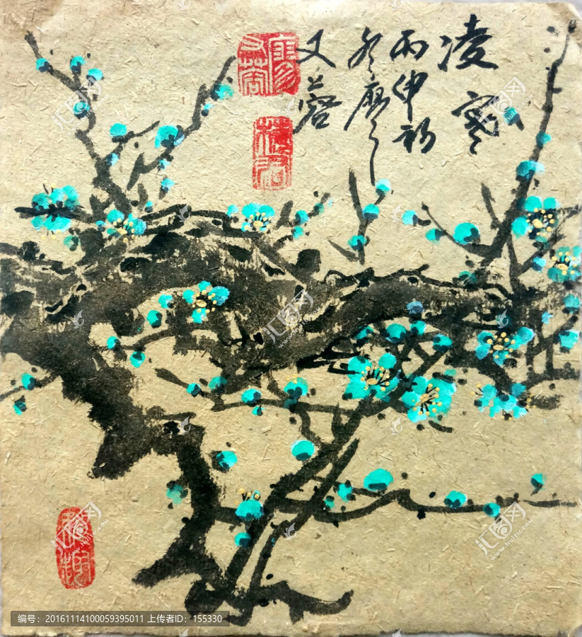中國(guó)畫梅花