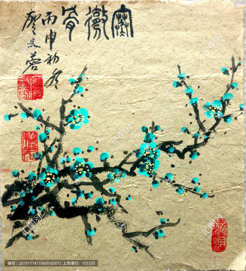 中國畫梅花