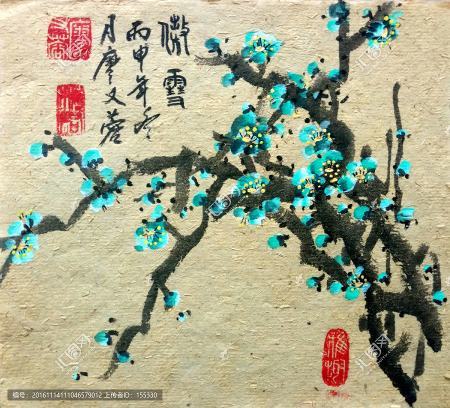 中國(guó)畫(huà)梅花