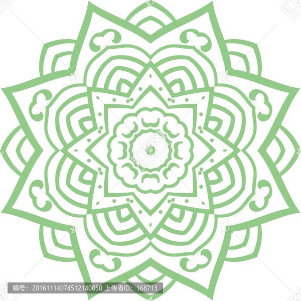 經(jīng)典矢量花紋