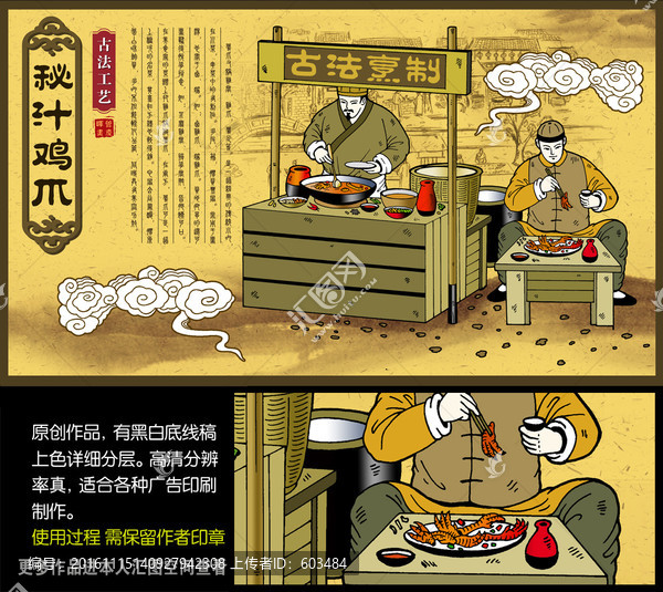 秘汁雞爪海報