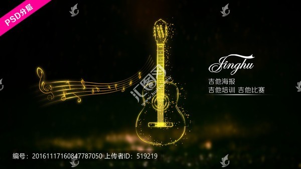 音樂海報,吉他海報