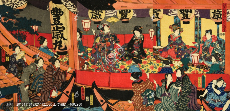 歌川豐國(guó),源氏物語(yǔ)絵巻