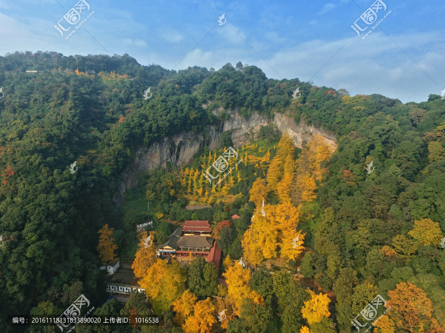 四川白岩寺秋色