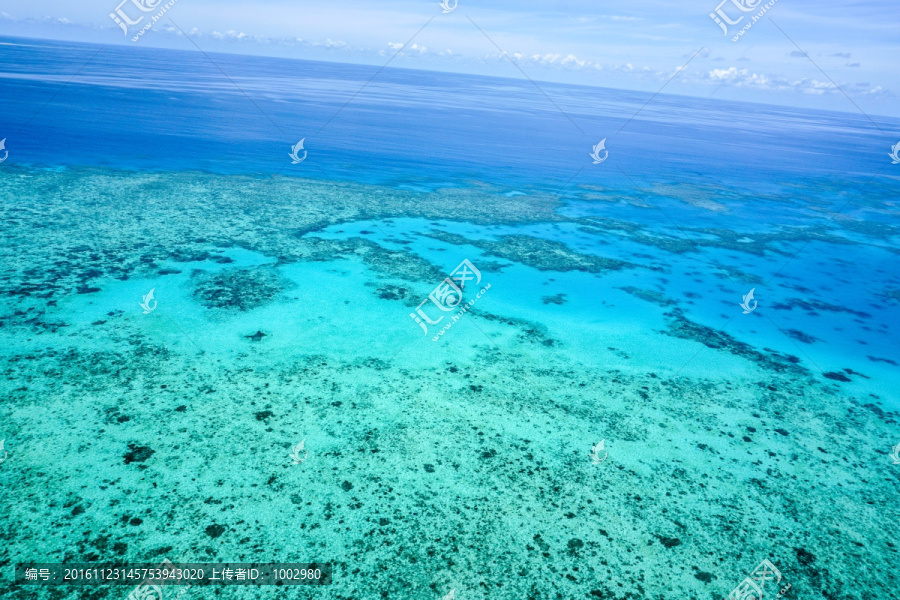 海洋浅海珊瑚礁