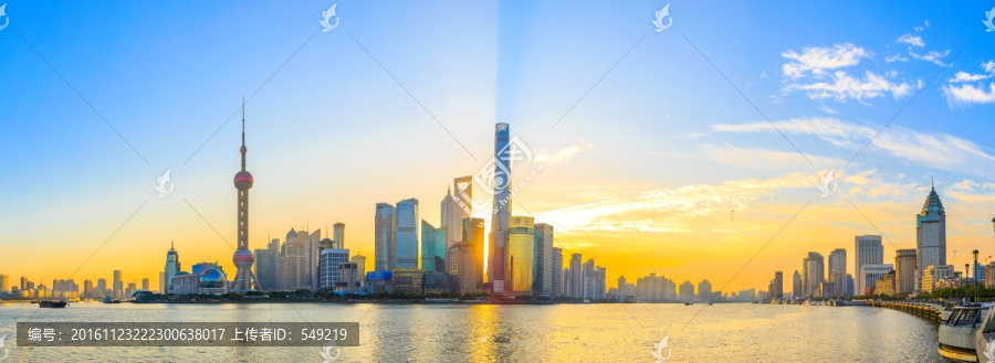 上海外滩全景,大画幅