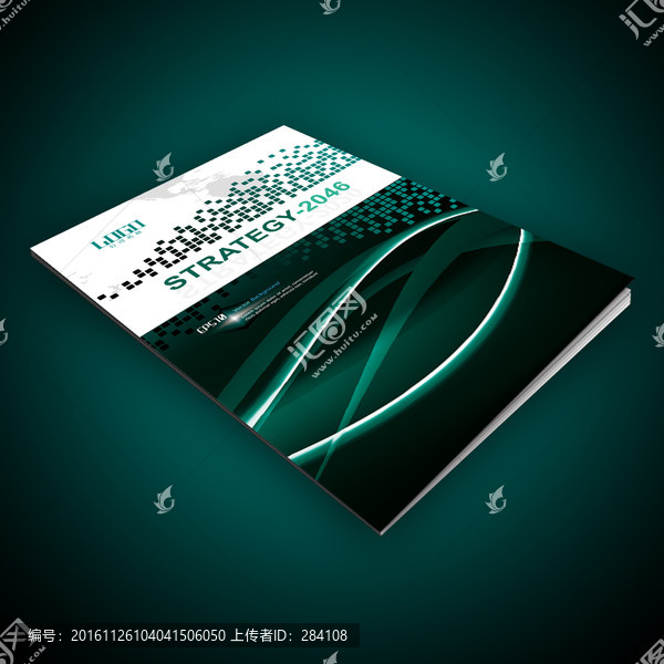 畫冊(cè)封面平面圖