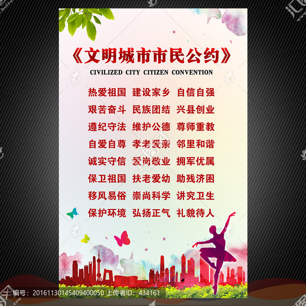文明城市市民公約