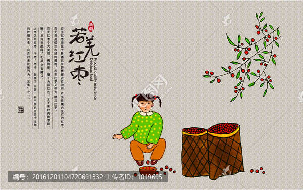 若羌紅棗海報(bào)
