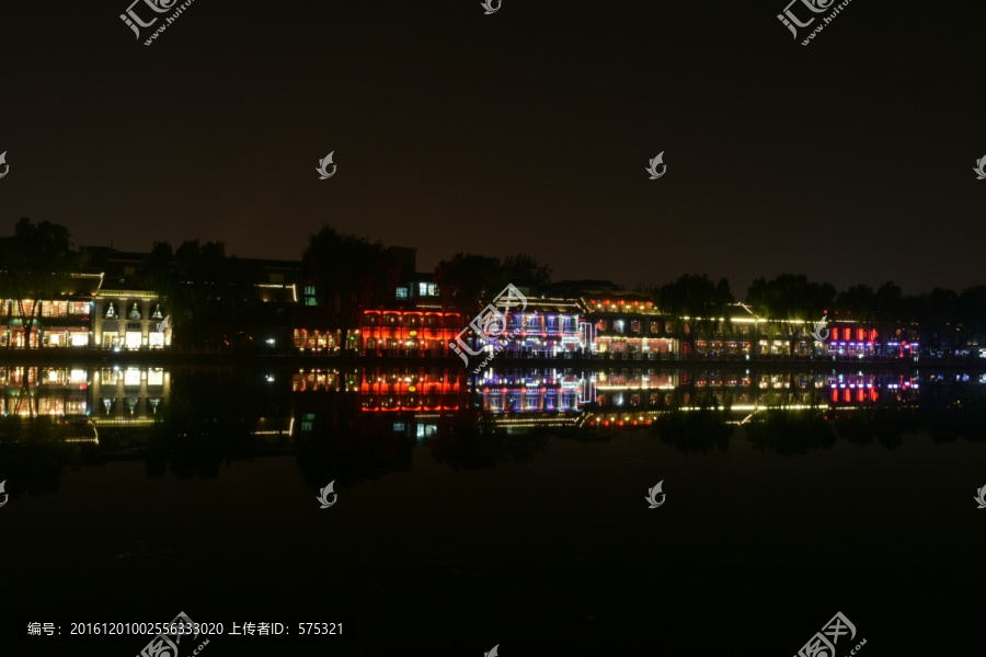 什刹海夜景