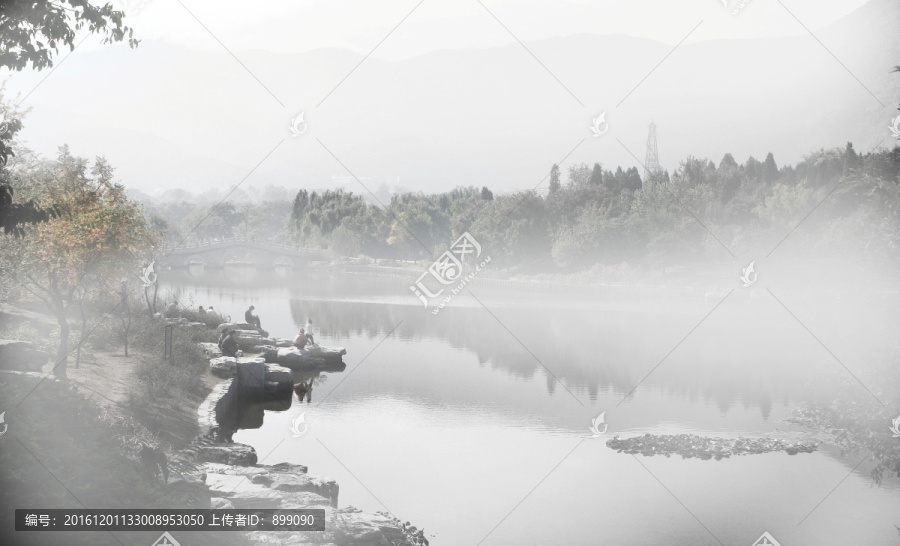 水墨风景