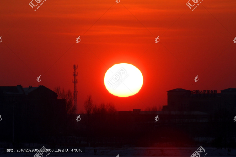太陽 黃昏