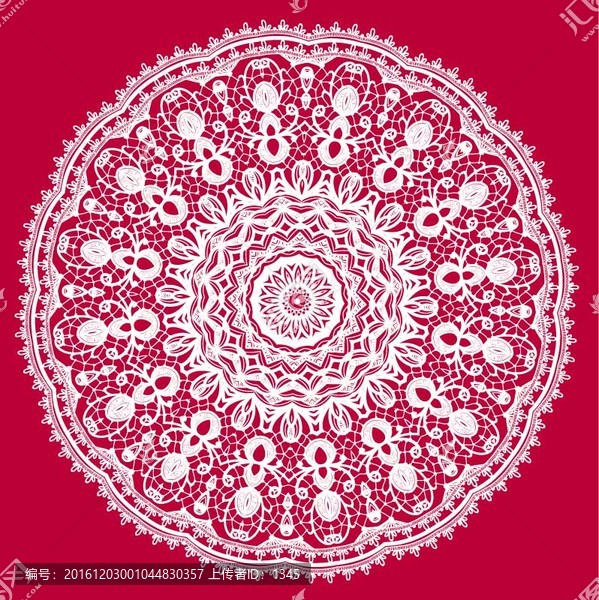 花紋圖案,蕾絲花紋