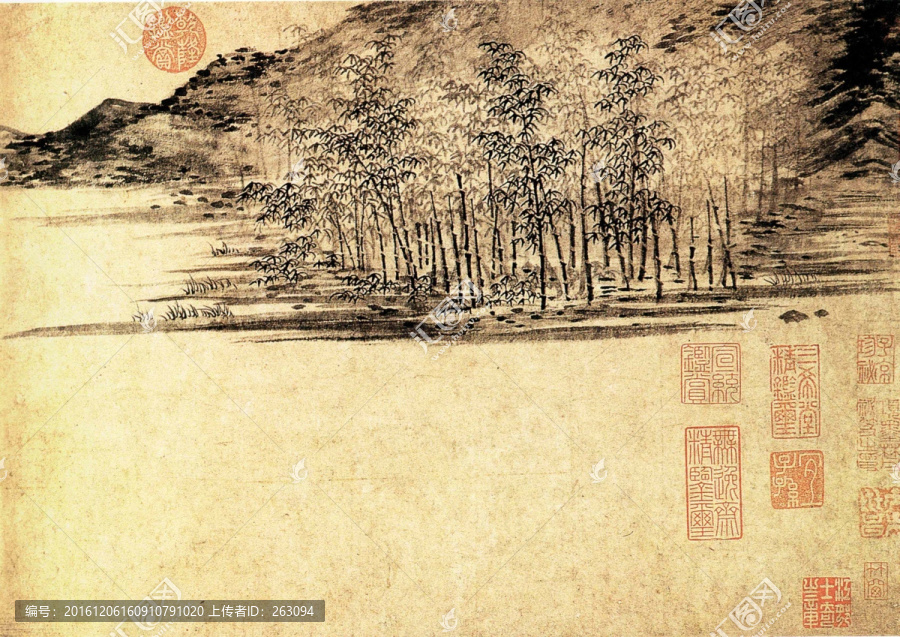 張渥,竹西草堂圖