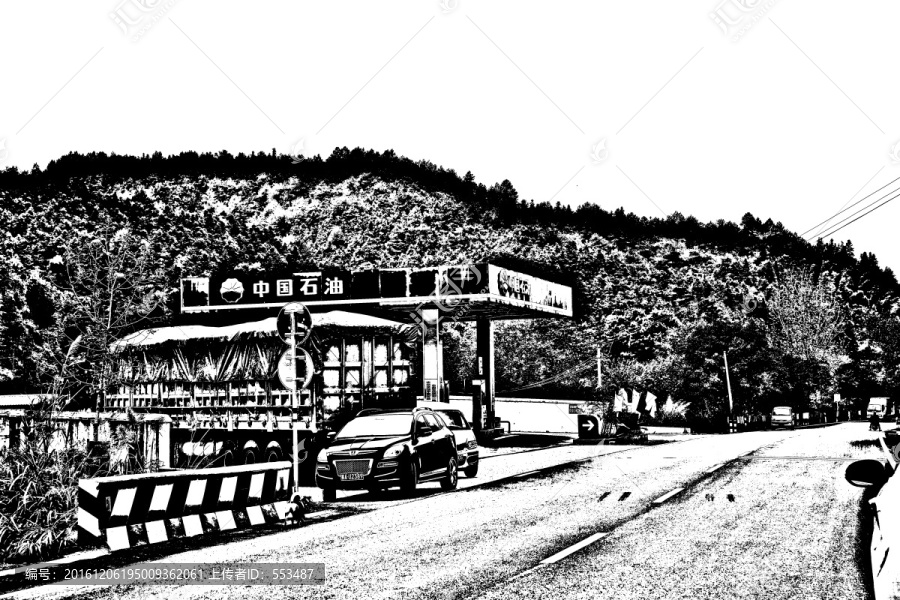加油站素描