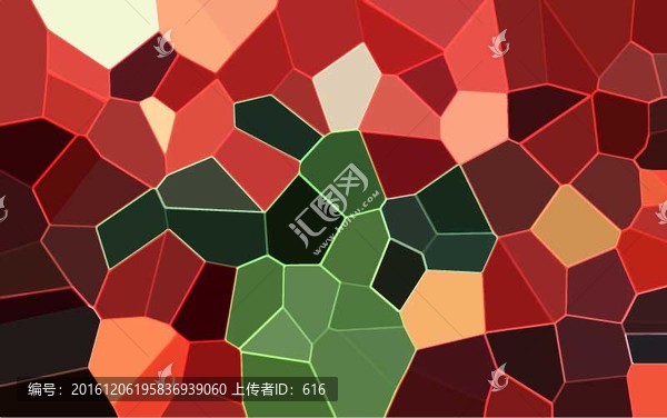 彩色晶格