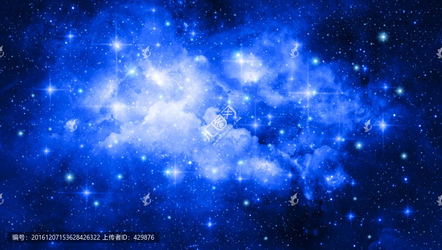 藍色星空