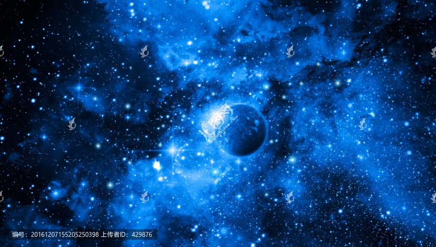 藍色星空