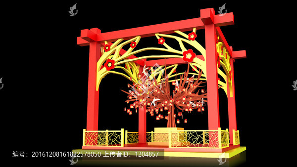 春節(jié),新年,許愿樹