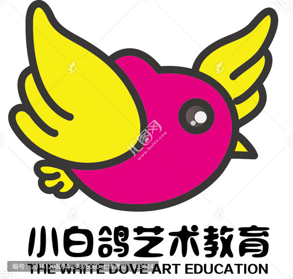 小白鴿logo設計