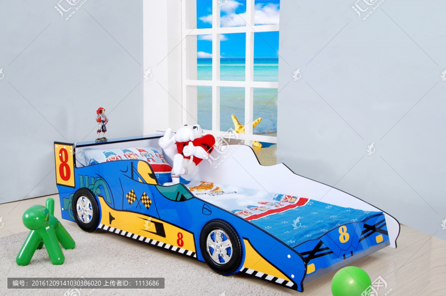 床,兒童床,汽車床
