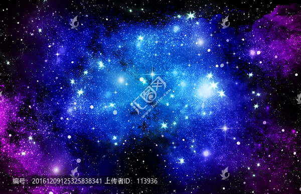 星空,紫色星空背景