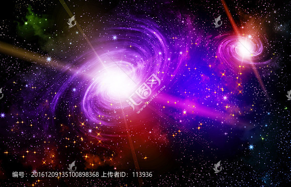 星空,彩色絢麗太空