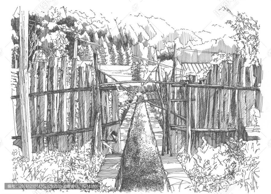 東北俄式民居共享庭院