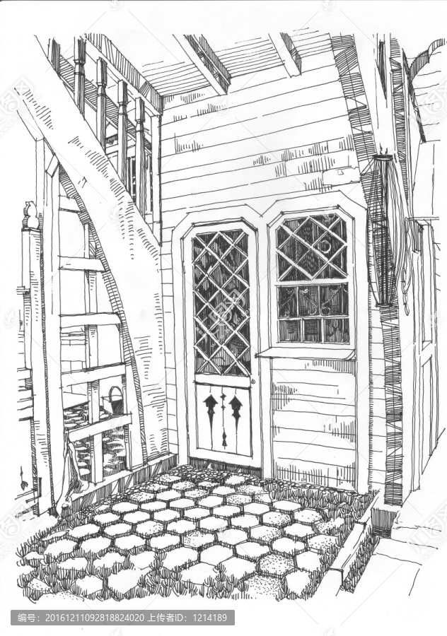 亞道古魯布水上餐廳門廊