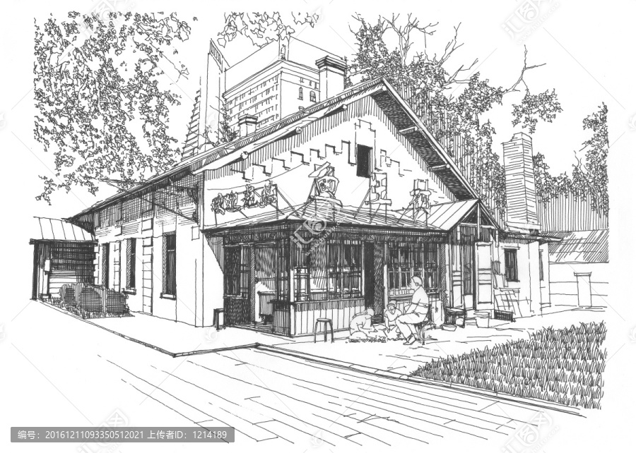 哈爾濱花園街文化建筑