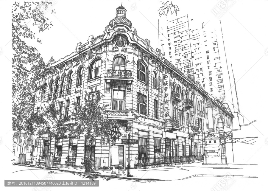 馬迭爾賓館街景
