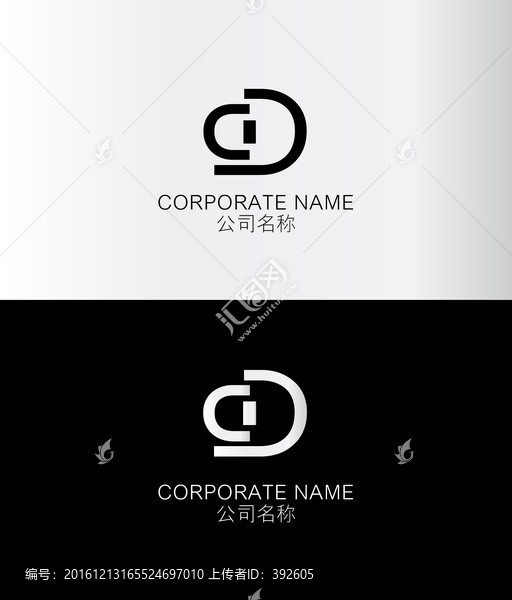 DD字母LOGO設(shè)計