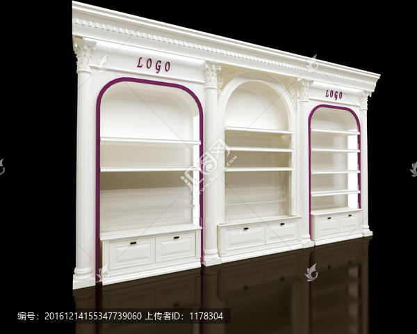 3dmax展柜模型