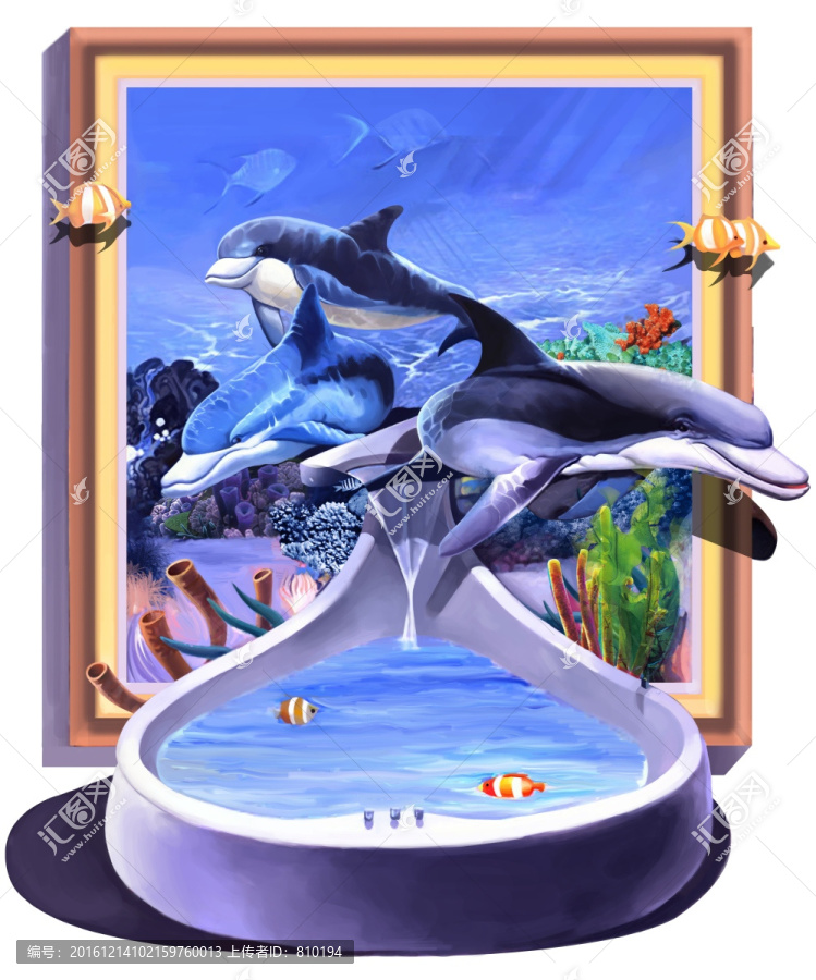 海豚,海洋浴池