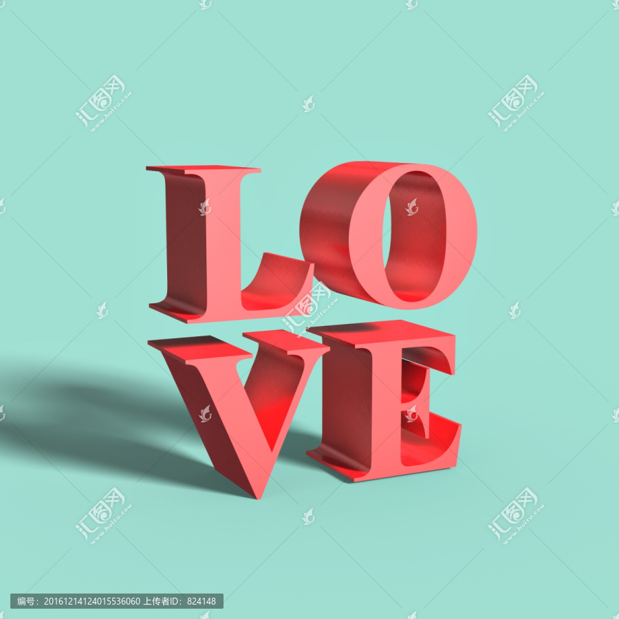 love,3D設(shè)計