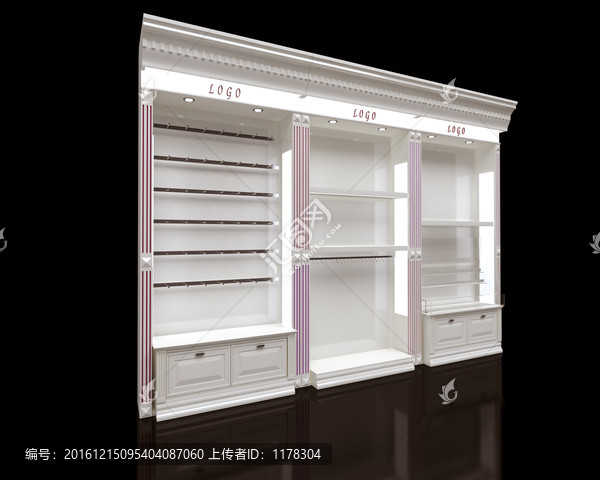 3dmax展柜模型