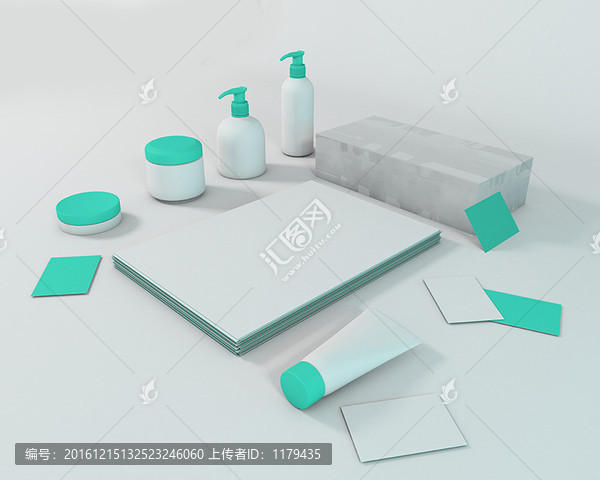 化妝品護(hù)膚品VI貼圖