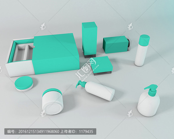 化妝品護(hù)膚品VI貼圖