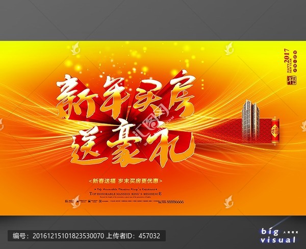 房地產(chǎn)新年買房送豪禮