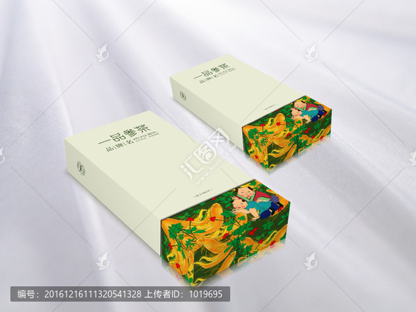 茶葉包裝盒（平面圖）