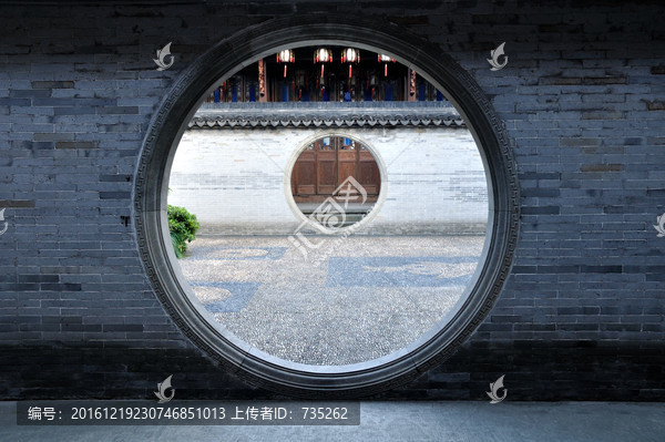 杭州胡雪岩故居圆拱门
