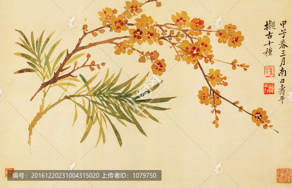 山水花卉