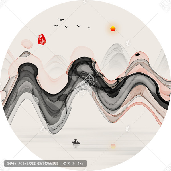 禪境水墨