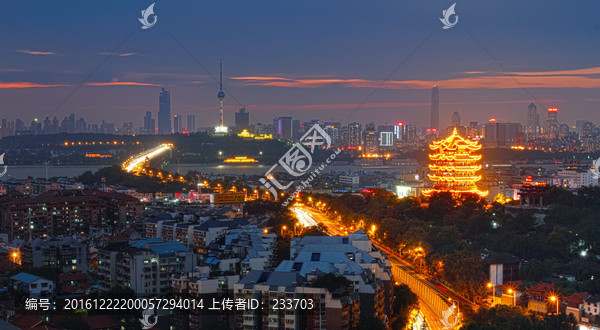 黄鹤楼夜景