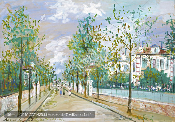 蒙馬特街景